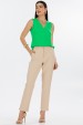 Blusa Regata Alça Larga de Alfaiataria Feminina Joanna - Verde - Tlic Rio