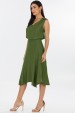 Blusa Regata Alça Larga de Alfaiataria Feminina Adelina - Verde Militar - Tlic Rio