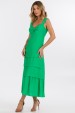 Vestido Midi de Alfaiataria Feminina Ariane - Verde Pistache - Tlic Rio