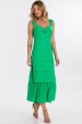 Vestido Midi de Alfaiataria Feminina Ariane - Verde Pistache - Tlic Rio