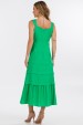 Vestido Midi de Alfaiataria Feminina Ariane - Verde Pistache - Tlic Rio