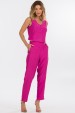 Calça Cigarreti de Alfaiataria Feminina Deia - Rosa Fúcsia Encanto - Tlic Rio