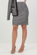 Saia Lola - Preto Tweed - Tlic Rio