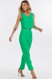 Colete Cropped de Alfaiataria Feminina Madalena - Verde Pistache - Tlic Rio