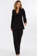 Blazer Manga Longa de Alfaiataria Feminina Flora - Preto - Tlic Rio