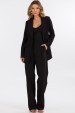 Blazer Manga Longa de Alfaiataria Feminina Flora - Preto - Tlic Rio