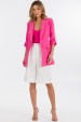 Blazer Manga 3/4 de Alfaiataria Feminina Magda - Rosa Penelope - Tlic Rio