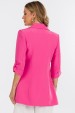 Blazer Manga 3/4 de Alfaiataria Feminina Magda - Rosa Penelope - Tlic Rio