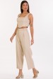 Calça Jogger de Alfaiataria Feminina Bella - Bege - Tlic Rio