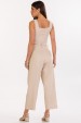 Calça Jogger de Alfaiataria Feminina Bella - Bege - Tlic Rio