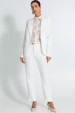 Blazer Tradicional de Alfaiataria Feminina Molly - Off White - Tlic Rio