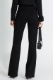 Calça Flare com Pesponto de Alfaiataria Feminina Iane - Preto - Tlic Rio