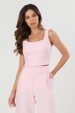 Blusa Cropped Fany - Rosa - Tlic Rio