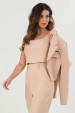 Blusa Cropped Fany - Nude - Tlic Rio