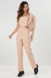 Blusa Cropped Fany - Nude - Tlic Rio