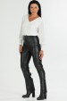 Calça Skinny  de Alfaiataria Feminina Carmem - Preto - Tlic Rio