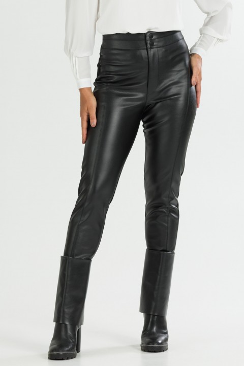 Calça Skinny  de Alfaiataria Feminina Carmem - Preto - Tlic Rio