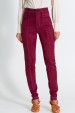 Calça Skinny com Pespontado de Alfaiataria Feminina Giana - Bordo - Tlic Rio