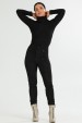 Calça Skinny com Pespontado de Alfaiataria Feminina Giana - Preto - Tlic Rio