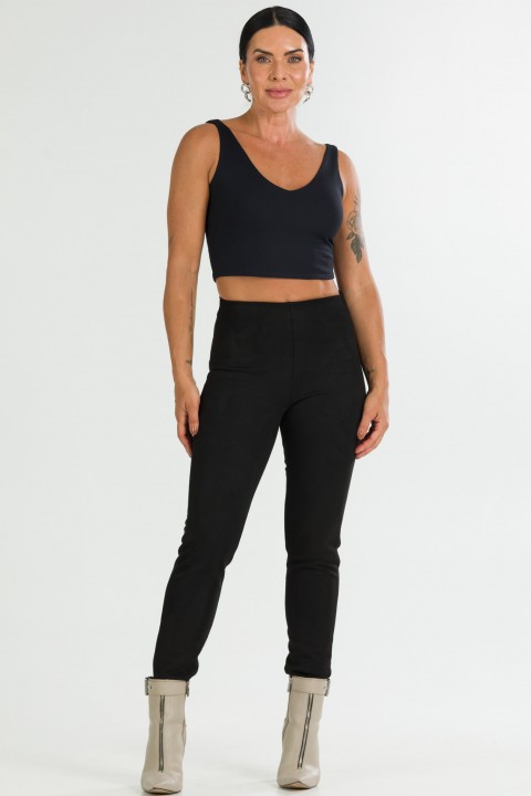 Calça Skinny de Alfaiataria Feminina Fabíola - Preto - Tlic Rio