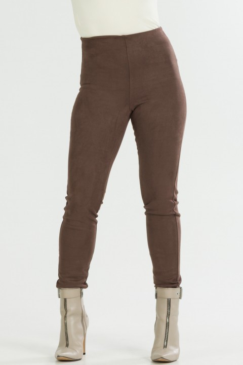 Calça Skinny de Alfaiataria Feminina Fabíola - Chocolate - Tlic Rio
