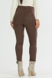 Calça Skinny de Alfaiataria Feminina Fabíola - Chocolate - Tlic Rio