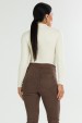 Calça Skinny de Alfaiataria Feminina Fabíola - Chocolate - Tlic Rio