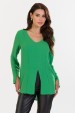 Blusa de Alfaiataria Feminina Manga Longa Felipa - Verde Salvia - Tlic Rio