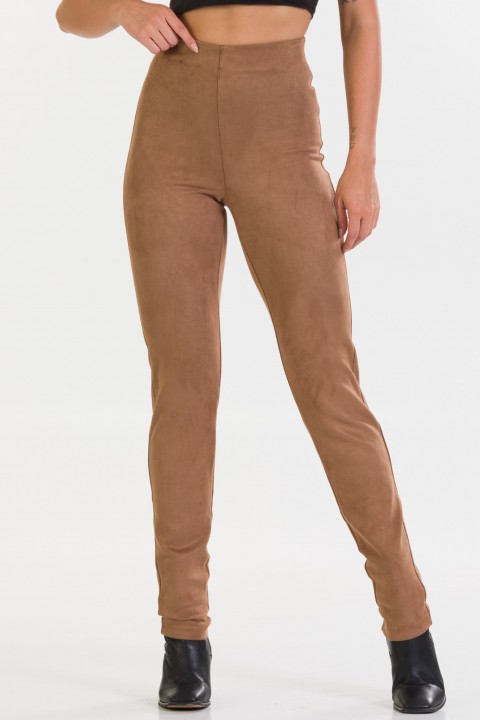 Calça Skinny de Alfaiataria Feminina Fabíola - Imbuia - Tlic Rio