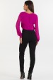 Calça Skinny de Poliuretano Raquel -  Preto - Tlic Rio