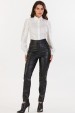 Calça Skinny de Poliuretano Vanda-  Preto - Tlic Rio
