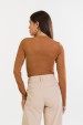 Blusa Manga Longa Decote V Suede de Alfaiataria Feminina Karina - Anjelim - Tlic Rio