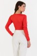 Blusa Manga Longa Basica de Alfaiataria Feminina Juliana - Mandarim - Tlic Rio