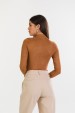 Blusa Manga Longa com Gola Alta de Alfaiataria Feminina Kezia - Angelim - Tlic Rio