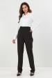 Calça de Alfaiataria Feminina Rebeca - Preto - Tlic Rio