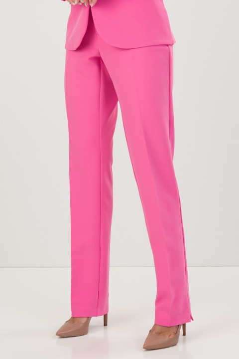 Calça de Alfaiataria Feminina Rebeca - Rosa - Tlic Rio