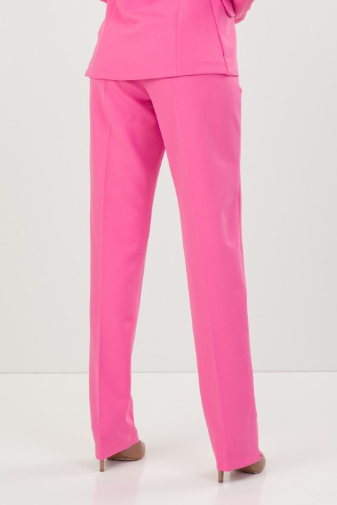 Calça de Alfaiataria Feminina Rebeca - Rosa - Tlic Rio