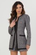 Casaco Britany - Preto Tweed - Tlic Rio