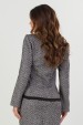 Casaco Tamires - Preto Tweed - Tlic Rio