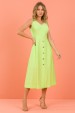 Vestido Soraia - Lima - Tlic Rio