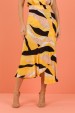 Saia Holly - Amarelo com Preto - Tlic Rio
