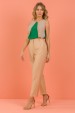 Blusa Jade - Bege com Verde - Tlic Rio