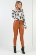 Calça Skinny Gisele - Camel - Tlic Rio