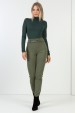 Calça Skinny Feminina de Malha Leila - Verde - Tlic Rio
