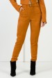 Calça Skinny Feminina de Suede Cintia - Camel - Tlic Rio