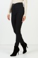 Calça Skinny Feminina em Tecido Plano - Melinda - Preto - Tlic Rio