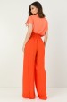 Calça Pantalona de Alfaiataria Nancy - Laranja - Tlic Rio