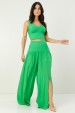 Blusa Cropped de Alfaiataria Zaya - Verde - Tlic Rio