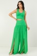 Calça Pantalona de Alfaiataria Jouline - Verde - Tlic Rio