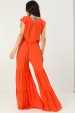 Blusa Cropped de Alfaiataria Lily - Laranja - Tlic Rio